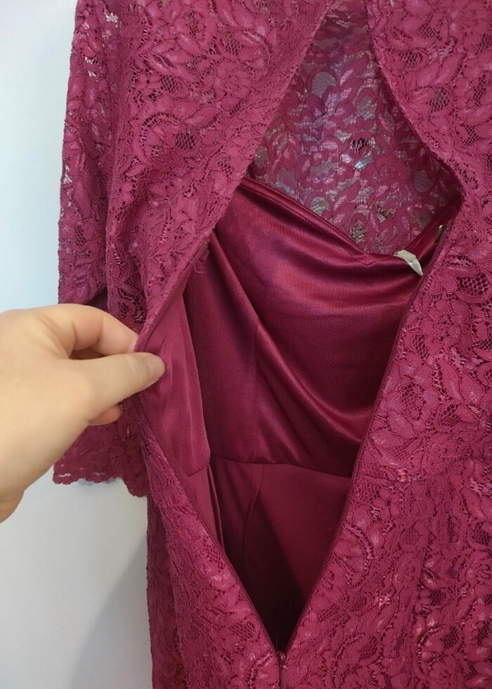 Etiketli abiye elbise  - Görsel 5