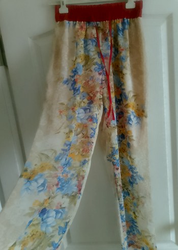 içi astarlı şifon pantolon - Görsel 3