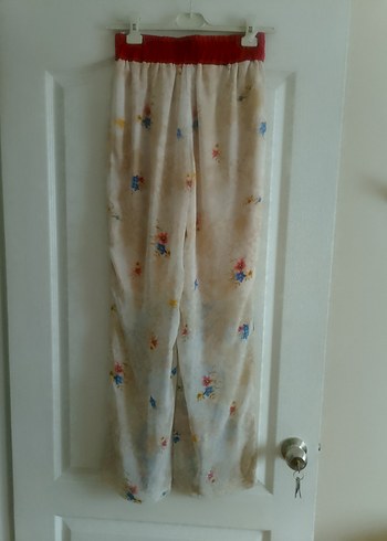 içi astarlı şifon pantolon - Görsel 5