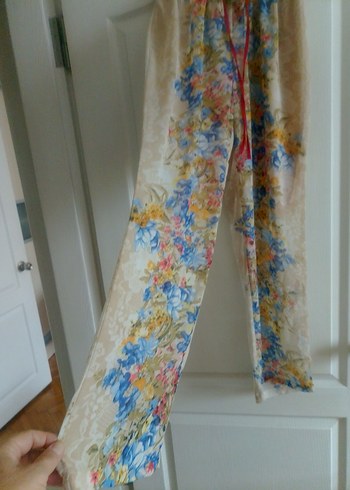 içi astarlı şifon pantolon - Görsel 4