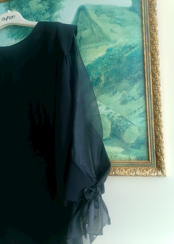 abiye tarzı klasik  elbise - Görsel 4