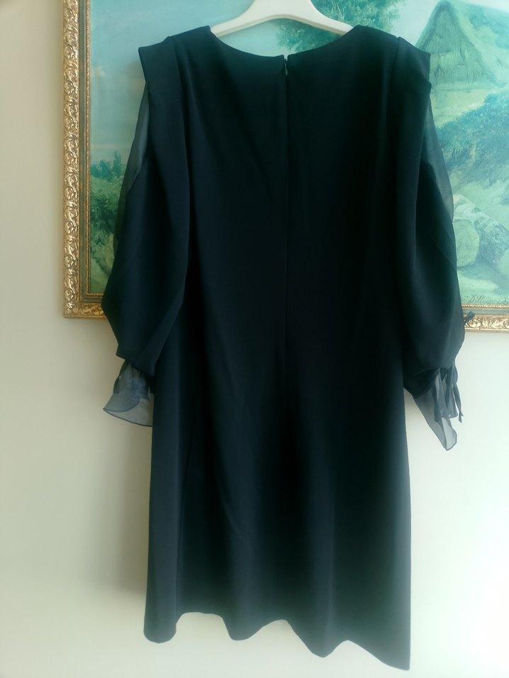 abiye tarzı klasik  elbise - Görsel 2