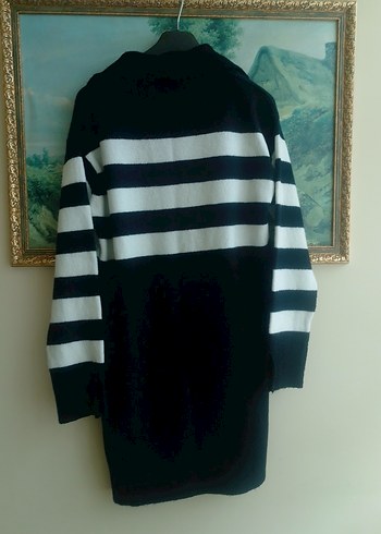 kırçıllı yakalı tunik kazak - Görsel 4