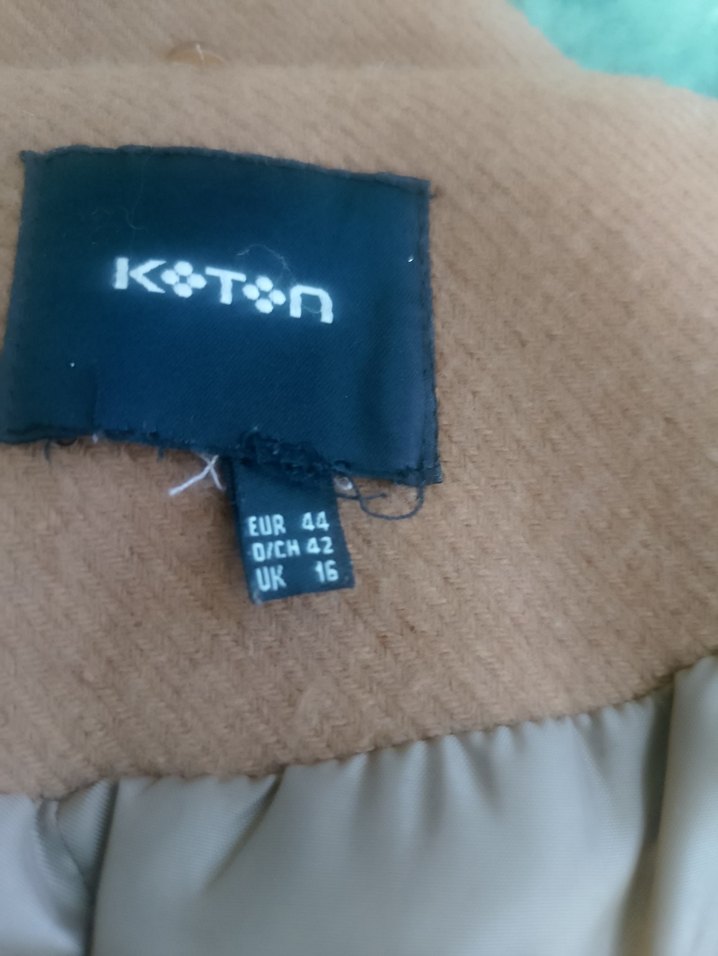 kürk yakalı kıslık ceket - Görsel 5