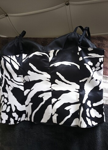 Abiye takım şifon pantolon+ büstiyer - Görsel 6