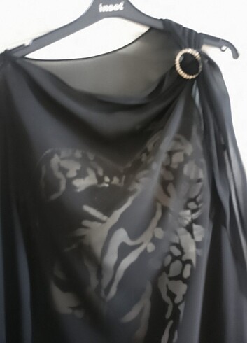 Abiye takım şifon pantolon+ büstiyer - Görsel 8