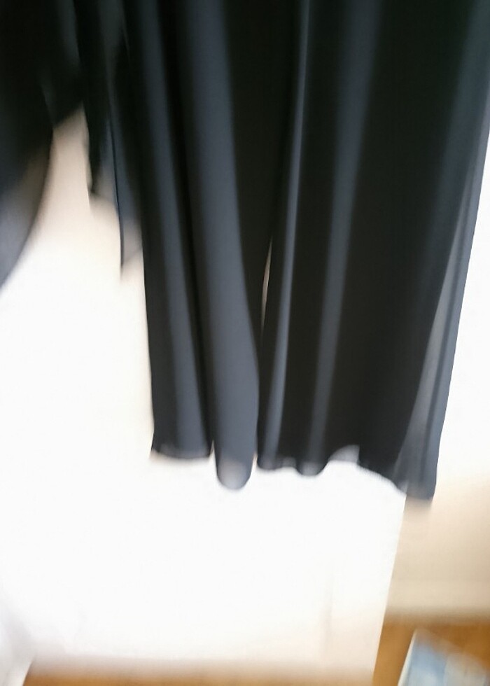 Abiye takım şifon pantolon+ büstiyer - Görsel 3