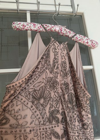 Taşlı Abiye Elbise - Görsel 5