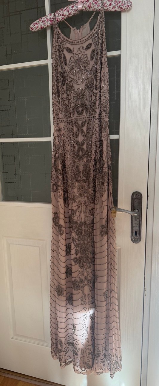 Taşlı Abiye Elbise - Görsel 4