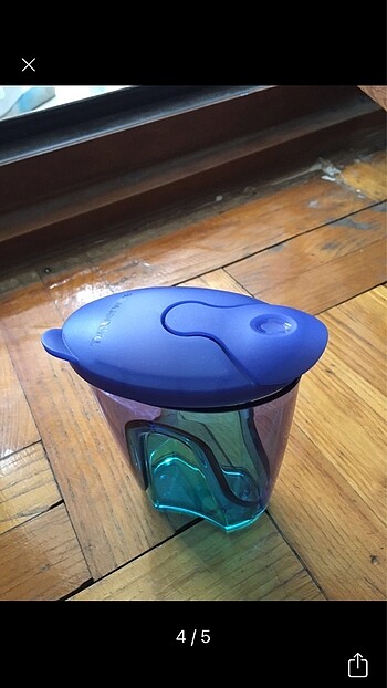  Beden mavi Renk Tupperware kristalin set