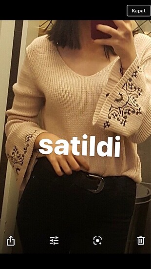 satildi