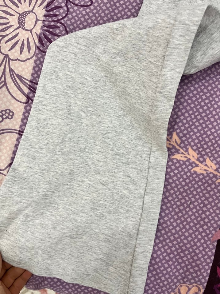 Gri Esnek Kumaşlı Kadın Pantolon - Görsel 3