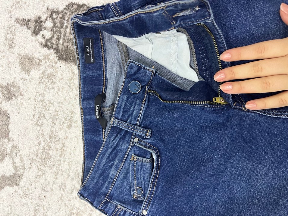 Mavi skinny jean - Görsel 4