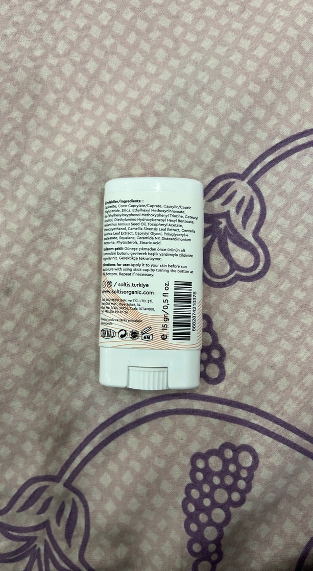 Soltis SPF 50 Stick Güneş Kremi - Görsel 2