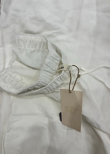 Stradivarius keten pantolon - Görsel 4