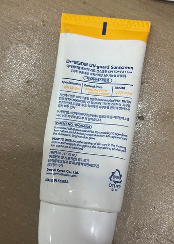 Dr+MEDM SPF 50+ UV Koruyucu Güneş Kremi - Görsel 2
