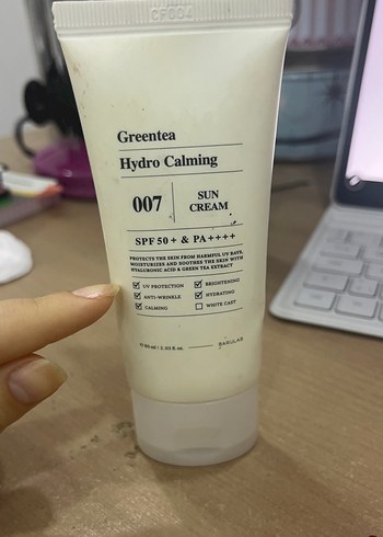 Greentea SPF50+ Güneş Kremi 60 ml - Görsel 3