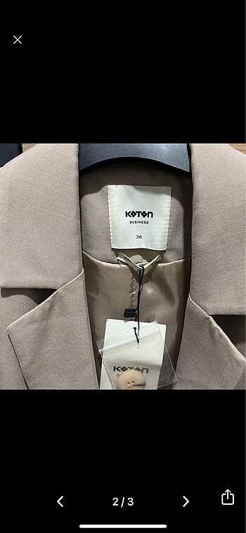 Bershka Koton blazer ceket