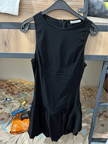 Bershka balon etekli elbise