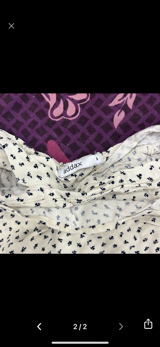 Pamuklu Beyaz Fırfırlı Mini Şort - Görsel 2