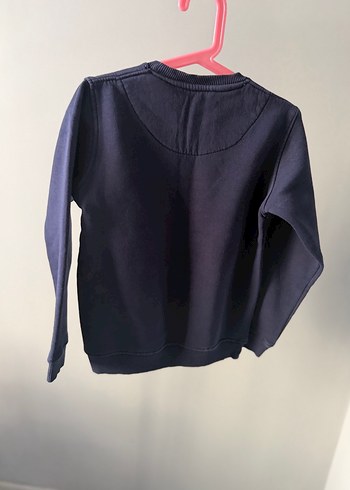 Erkek Çocuk Mavi Bisiklet Baskılı Sweatshirt - Görsel 5