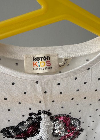 Kız Çocuk Payetli Uzun Kollu Tişört - Görsel 3