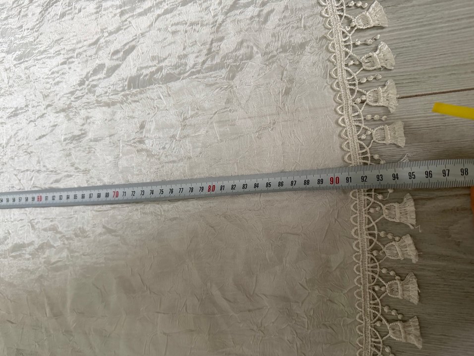 Nakışlı Bohem Gri Beyaz Masa Örtüsü - Görsel 5