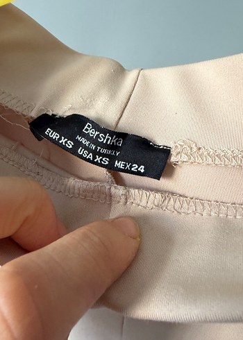 Kadın yüksek bel şort - Görsel 4