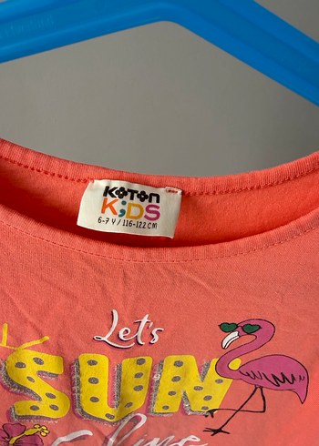 Renkli Baskılı Kolsuz Kız Çocuk Elbise - Görsel 4