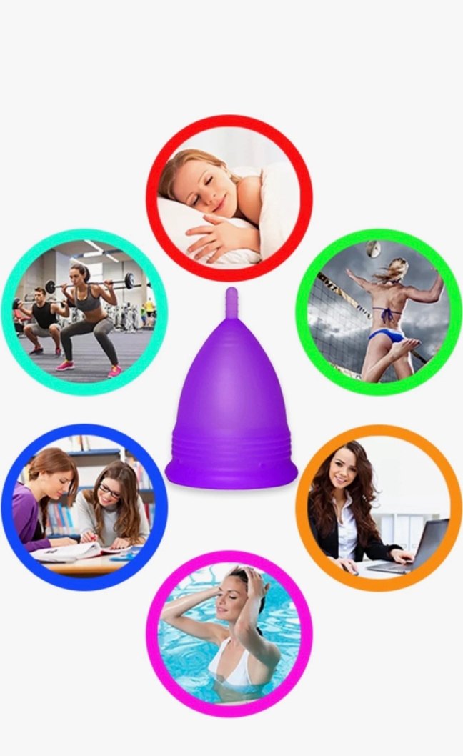 Dr. Davey Pembe Şeffaf Menstrual Kap - Görsel 3