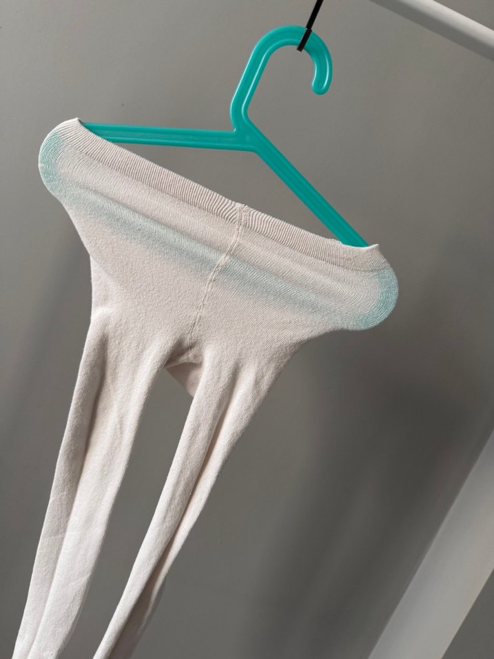 Beyaz Çocuk Külotlu Çorap - Görsel 3