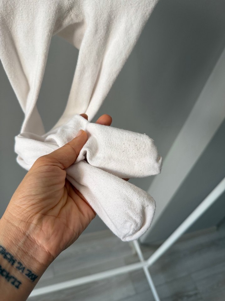 Beyaz Çocuk Külotlu Çorap - Görsel 4