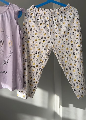 Dantel Detaylı Lila Kız çocuk Takımı - Görsel 3