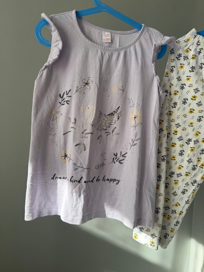 Dantel Detaylı Lila Kız çocuk Takımı - Görsel 2