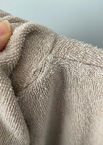 2 Yaş Beden camel Renk Kız Çocuk Nakış Detaylı Bej plaj havlusu