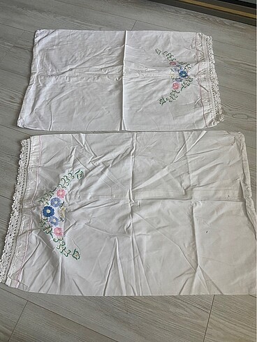 2 qdet vintage yastık kılıfı