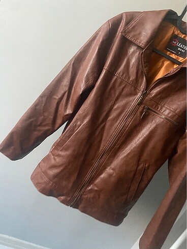 Tox Leather Vintage deri ceket