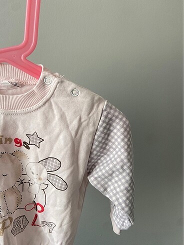 12-18 Ay Beden Kız bebek pijama üstü