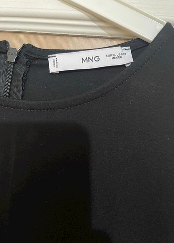 xl Beden Uzun Kollu Siyah Minimalist Kadın Elbise