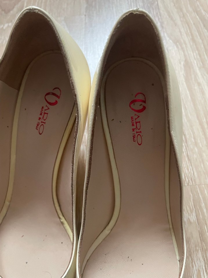 Beyaz Stiletto Topuklu Kadın Ayakkabı - Görsel 2