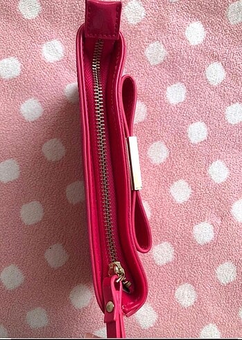  Beden Kate Spade Pembe Clutch / Cüzdan