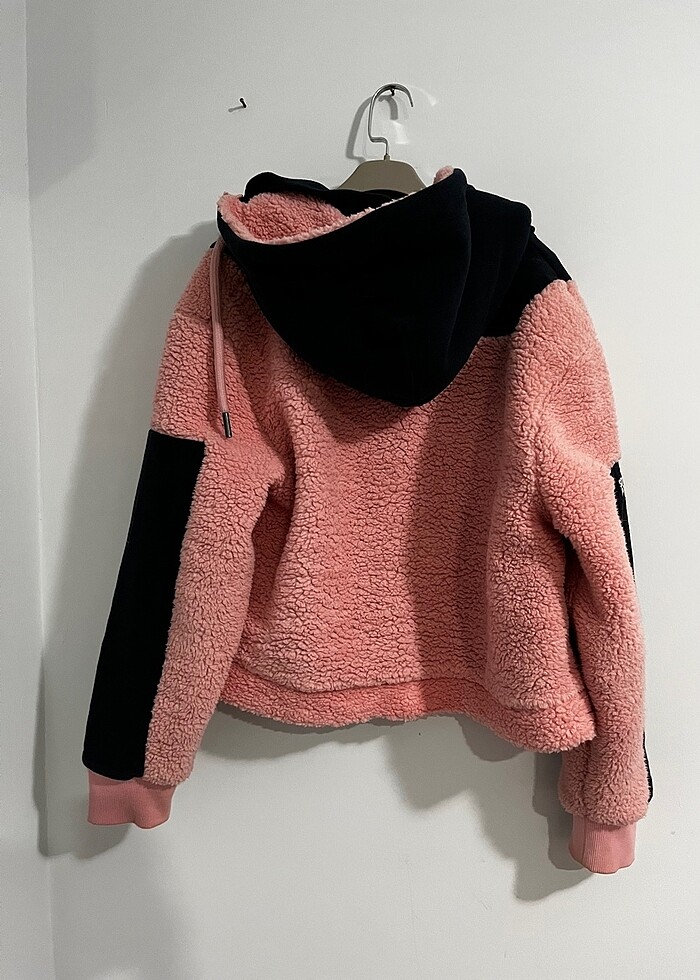 Super dry peluş ceket - Görsel 5