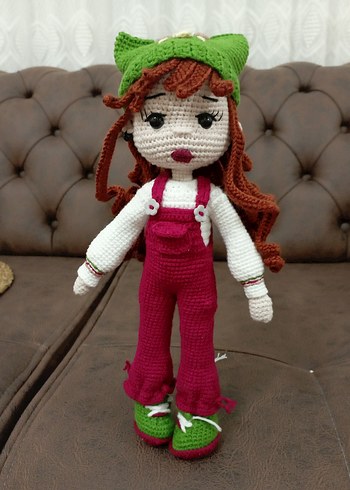 Renkli Örgü Bebek Oyuncak - Görsel 5