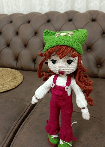 Renkli Örgü Bebek Oyuncak - Görsel 6