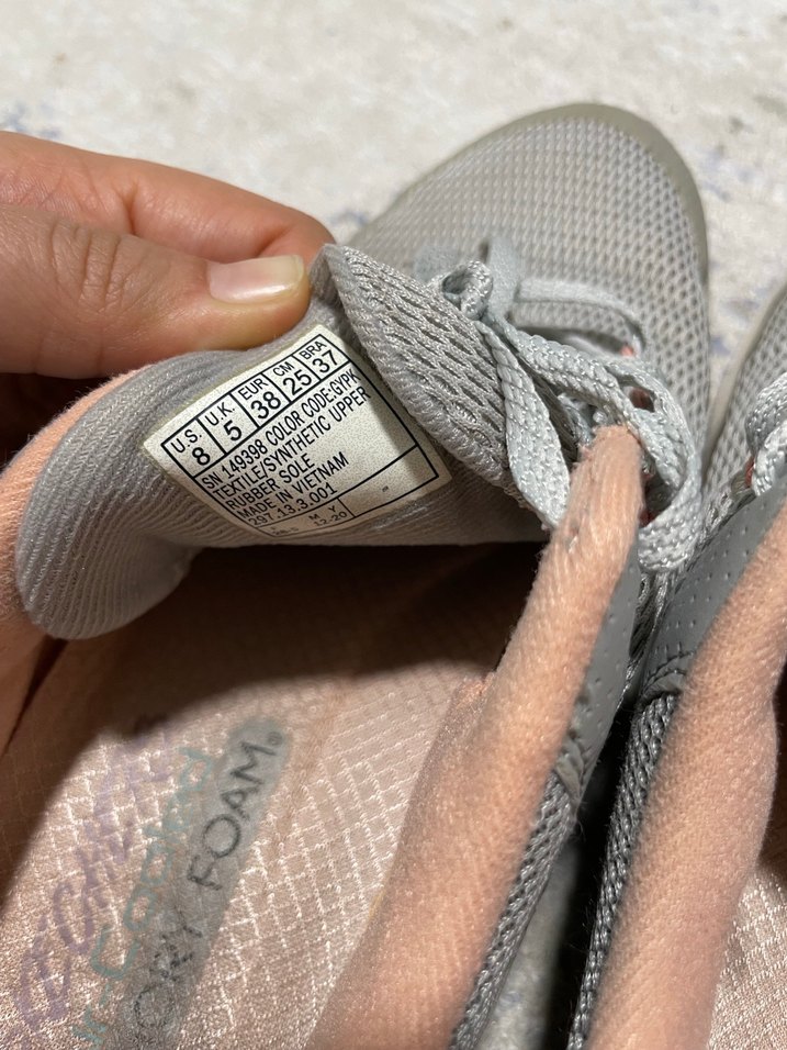 Gri Bağcıklı Kadın Spor Ayakkabı - Görsel 4