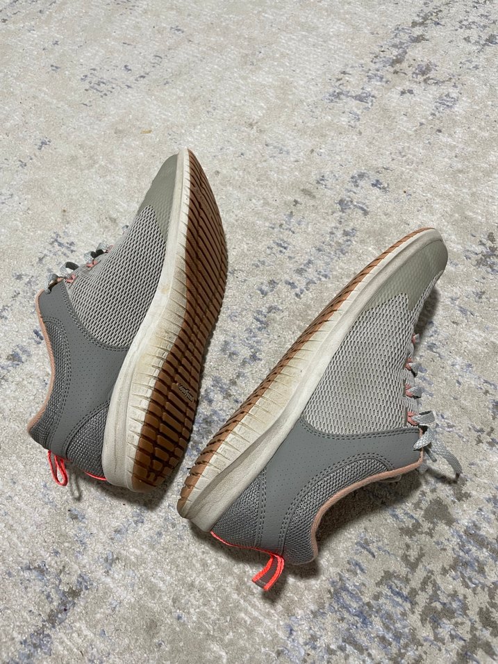 Gri Bağcıklı Kadın Spor Ayakkabı - Görsel 5