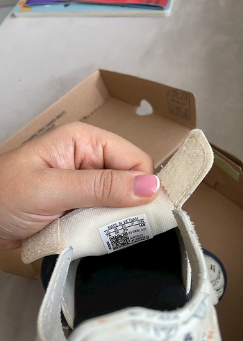 Beyaz Erkek Çocuk Velcro Bantlı Sandalet - Görsel 7