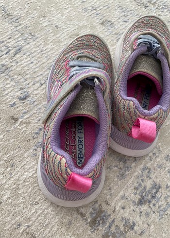 Kız Çocuk Mor Bağcıksız Skechers Spor Ayakkabı - Görsel 6