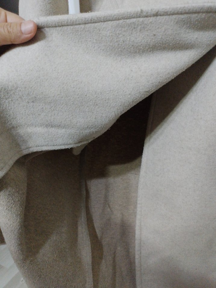 STRADIVARİUS marka Çift Düğmeli Uzun Kaban - Görsel 5