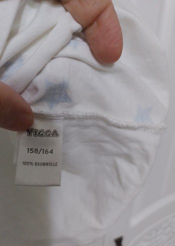 Uzun Kollu Beyaz Kız Çocuk Tişörtü - Görsel 3